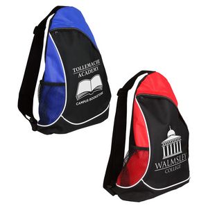 Natural Curve Non-Woven/Polyester Sling Backpack