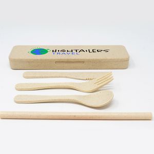 Natureware Wheat Straw Cutlery Set