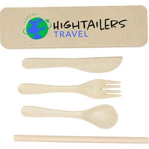Natureware Wheat Straw Cutlery Set