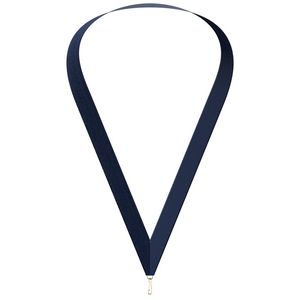 Navy Blue Neckband (7/8" x 34")