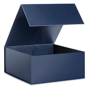 Navy Matte Magnetic Box 10" x 10" x 4.5"
