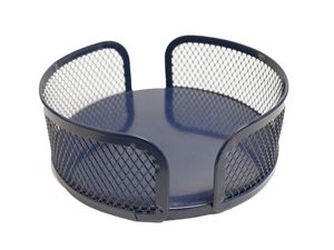 Navy Mesh Metal coaster holder