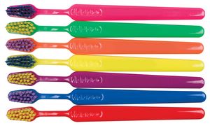 Neon Pet Toothbrush (5.875")