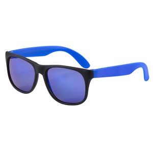 "Newport Tint" Colored Mirror Tint Sunglasses w/Matte Frame