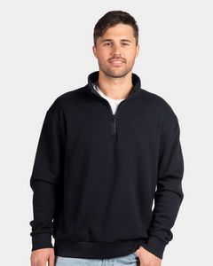 Next Level Fleece Quarter-Zip Pullover Jacket