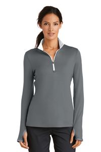 Nike Women's Dri-FIT Stretch 1/2-Zip Cover-Up.