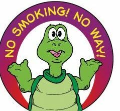 No Smoking! No Way! Sticker Roll