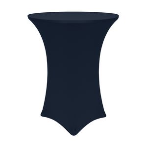 Non-Printed 30"R x 42"H Spandex Stretch Tablecloth
