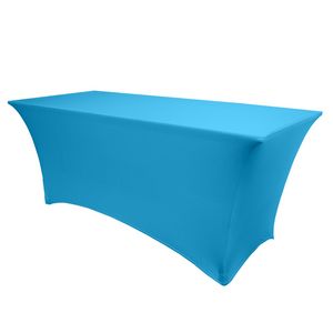 Non-Printed 8' Spandex Stretch Tablecloth
