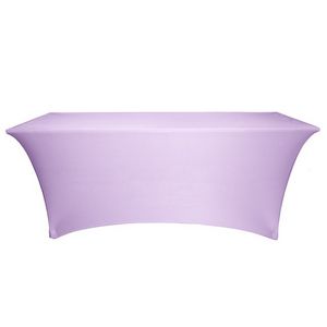 Non-Printed 8' Spandex Stretch Tablecloth