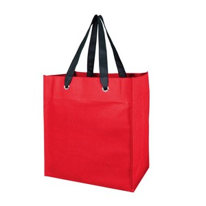 Non Woven Grocery Tote W/Grommets