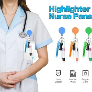 Nurse Pens for Badge with Keychain