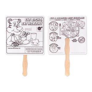 Nutrition Hand Fan
