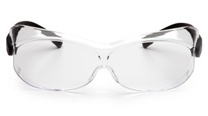 Black Frame with Clear H2X Anti-Fog Lens
