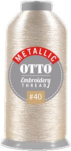 OTTO Embroidery Metallic Thread #40