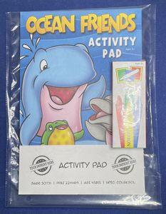 Ocean Friends Activity Pad Fun Pack