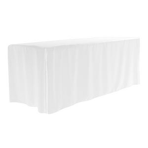 "Omaha 6" 4-Sided Fitted Style Table Cover (Blank)