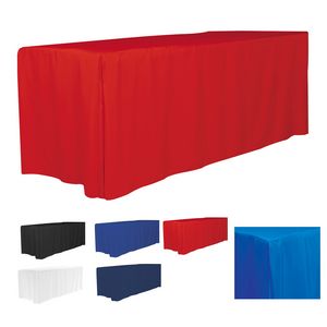 "Omaha 6" 4-Sided Fitted Style Table Cover (Screen Imprint)