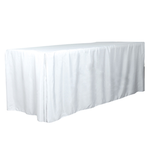 "Omaha 8" 4-Sided Fitted Style Table Cover (Screen Imprint)