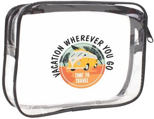 On The Go Clear Travel Pouch