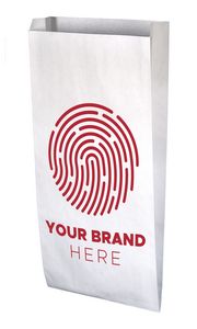 One Color 1-Sided Merchant Paper Bag (9" x 18" x 2.5")