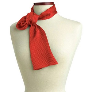 Orange Carlton Silk Scarf - 8"x45"