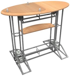 Orbital Express Truss Oval Counter