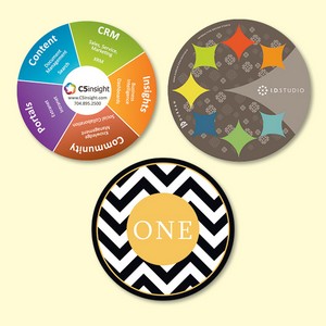 Origin'L FabricÂ® 4"Round x1/16" Drink Coaster