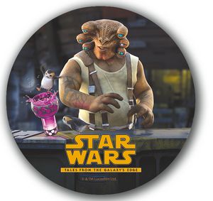 Origin'L FabricÂ® 4"Round x1/8" Drink Coaster