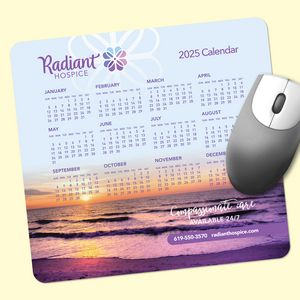 Origin'L FabricÂ® 7.5"x8"x1/4" Calendar Mouse Pad
