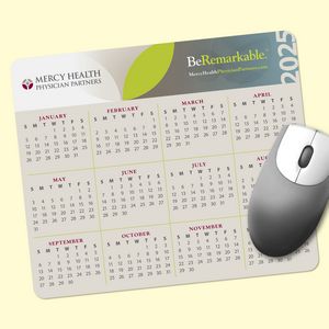 Origin'L FabricÂ® 8"x9.5"x1/4" Calendar Mouse Pad