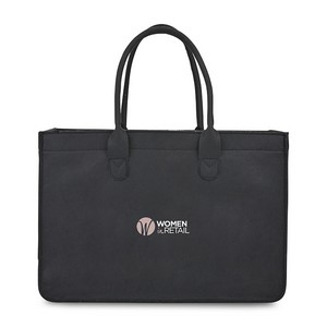Out of The WoodsÂ® Felt Shopper Tote - Black