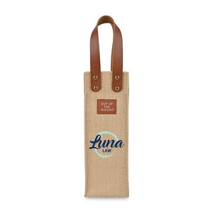 Out of The WoodsÂ® Jute Wine Tote - Natural