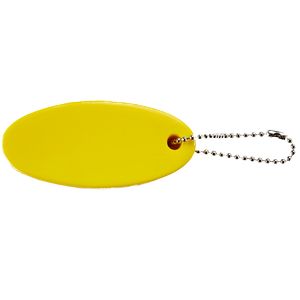 Oval Floater Key Tag