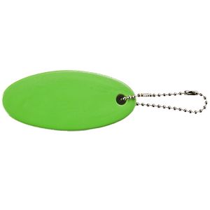 Oval Floater Key Tag