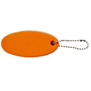 Oval Floater Key Tag
