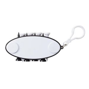 Oval Golf Tee Carrier