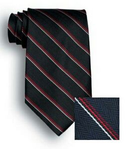 Overland Signature Stripe Polyester Tie