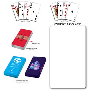 Oversized Full Color Playing Cards