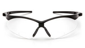 Black Frame with Clear Lens and Cord