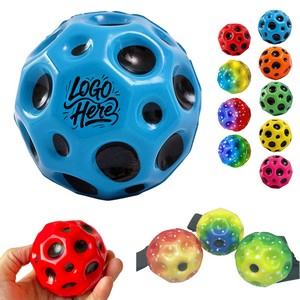 PU Moon Crater Bouncy Ball