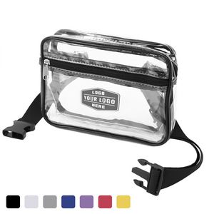 PVC Transparent Waist Pack For Sports