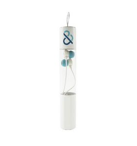 PVC Tube Packed Earbuds - Ocean Import
