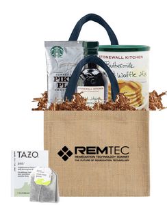 Pancake & Syrup Breakfast Gift Tote