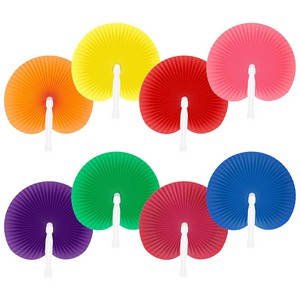 Paper Rainbow Folding Fan