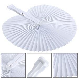 Paper Rainbow Folding Fan