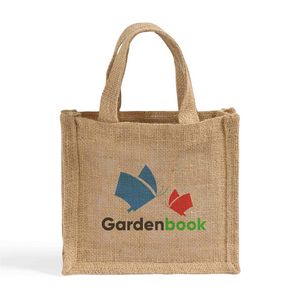 Party Favor Jute Tote Bag