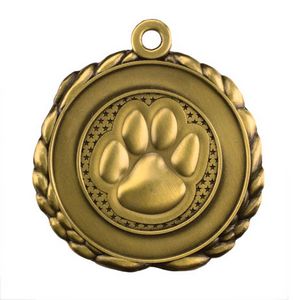 Paw Quali-Craft Medallion (2-1/2")