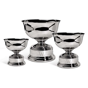 Pedestal Bowl - 11.75" Nickel Oxford