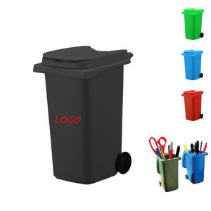 Pen Holder In Shape Of A Trash Bin